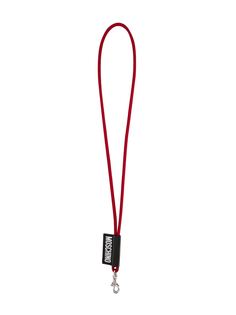 Moschino keyring neck strap