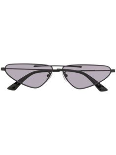 McQ Alexander McQueen узкие солнцезащитные очки с затемненными линзами