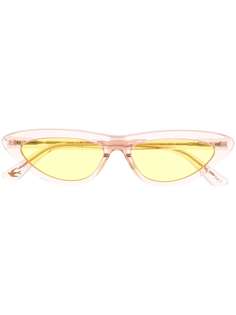 McQ Alexander McQueen затемненные солнцезащитные очки в оправе кошачий глаз