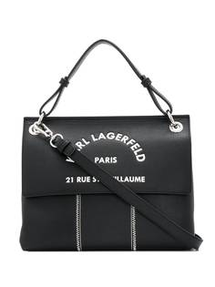Karl Lagerfeld сумка-тоут с тисненым логотипом