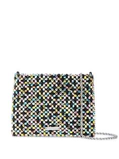 Loeffler Randall Mia beaded clutch bag