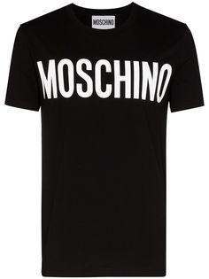 Moschino футболка с логотипом