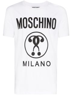 Moschino футболка с логотипом