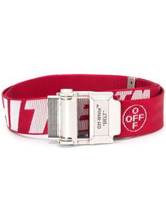 Off-White logo detail belt