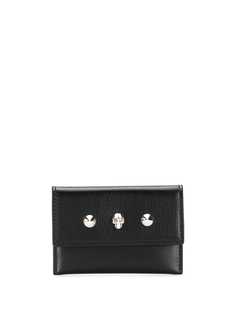 Alexander McQueen кошелек с заклепками и декором Skull
