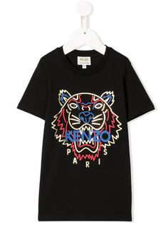 Kenzo Kids logo print T-shirt