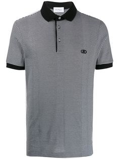 Salvatore Ferragamo striped polo shirt