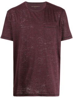 John Varvatos Ames burnout pocket T-shirt