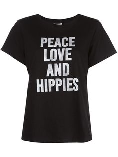 Cinq A Sept футболка Peace Love Hippies