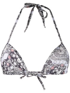 Isabel Marant Étoile ethnic print bikini top