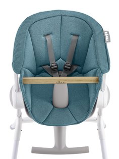 Подушка для стульчика для кормления Beaba Textile Seat, синий