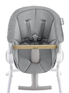 Подушка для стульчика для кормления Beaba Textile Seat, серый