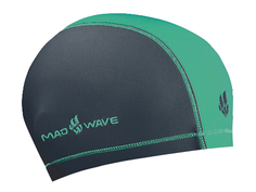 Шапочка Mad Wave Duotone Grey-Turquoise M0527 02 0 16W