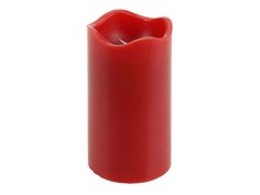 Светодиодная свеча Koopman International Мерцающая 7х13cm Red ACA200220