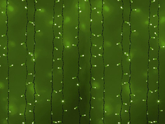 Гирлянда Neon-Night Светодиодный Дождь 2x1.5m 192 LED Green 235-304-6
