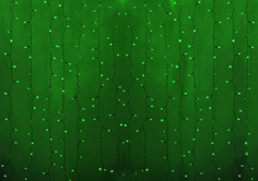 Гирлянда Neon-Night Светодиодный Дождь 2x0.8m 160 LED Green 235-104