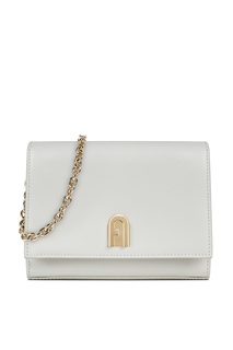 Белая сумка 1927 из кожи Furla