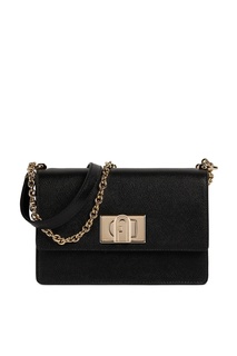 Черная сумка из фактурной кожи 1927 Furla