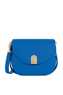 Ярко-синяя сумка с клапаном Sleek Furla