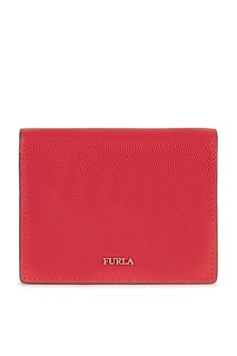 Складной кошелек красного цвета Babylon Furla