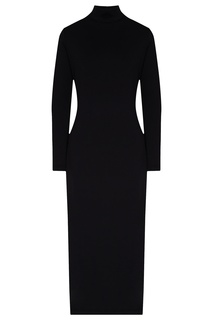 Черное трикотажное платье Terekhov Girl