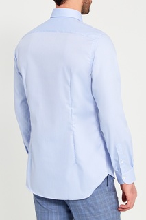 Классическая сорочка голубого цвета Canali
