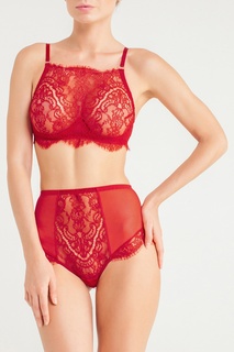 Высокие красные шортики Lotus Red Petra