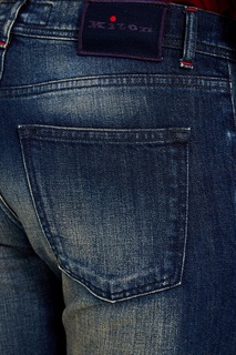 Потертые джинсы Kiton