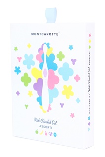 Подарочный набор "Сиреневый" детской косметики для зубов для детей Mont Carotte