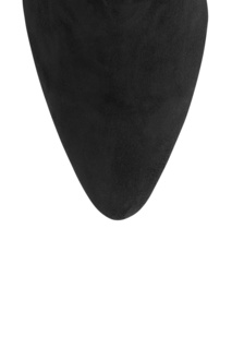 Замшевые ботильоны Bowie Bootie 85 Aquazzura