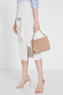 Бежевая сумка Callie Jimmy Choo