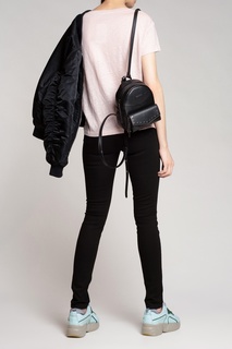 Фактурная розовая футболка Acne Studios