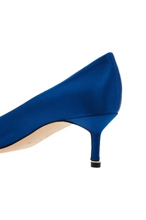 Синие туфли Hangisi Manolo Blahnik