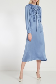 Белые туфли Nadira Manolo Blahnik