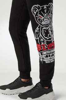 Черные брюки с вышивкой Philipp Plein