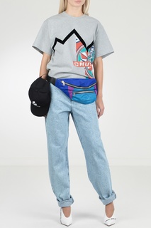 Серая футболка с зигзагом Isabel Marant