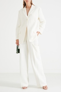 Белые брюки с карманами Jacquemus