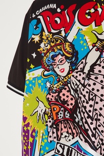Рубашка с яркими принтами Dolce & Gabbana