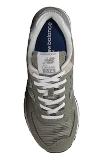 Серо-зеленые кроссовки 574 New Balance
