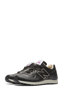 Черные кроссовки из кожи 576 made in UK New Balance