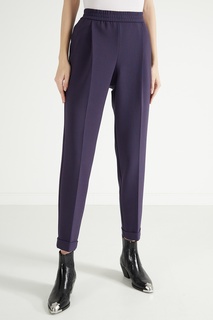Фиолетовые брюки со стрелками Hugo Boss