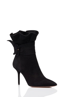 Черные ботильоны Palace Bootie 85 Aquazzura