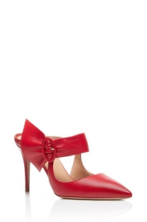 Красные мюли Palace Mule 85 Aquazzura