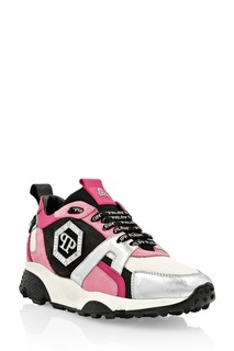 Комбинированные кроссовки Philipp Plein