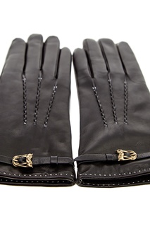Кожаные перчатки с декором Ermanno Scervino