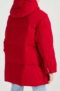 Красная стеганая куртка на пуху Freedomday
