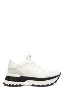 Белые кроссовки Rock Runner Valentino Garavani