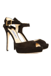 Замшевые босоножки Linda Jimmy Choo