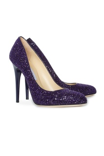 Фиолетовые туфли Victoria Jimmy Choo