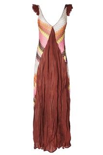 Платье из вискозы с принтом 18th Amandment